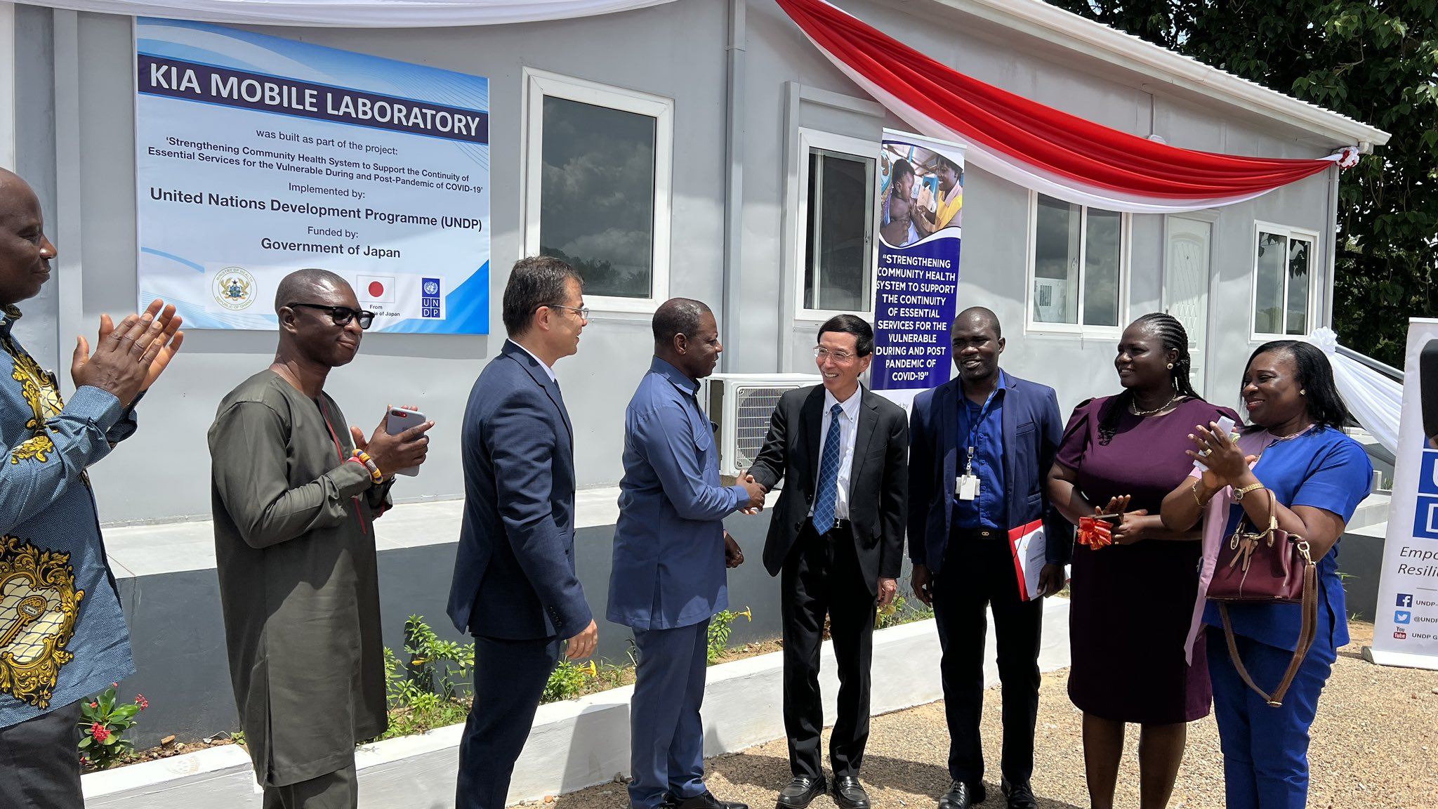 UNDP, Japan hand over emergency reference lab to Ghana | GhHeadlines ...