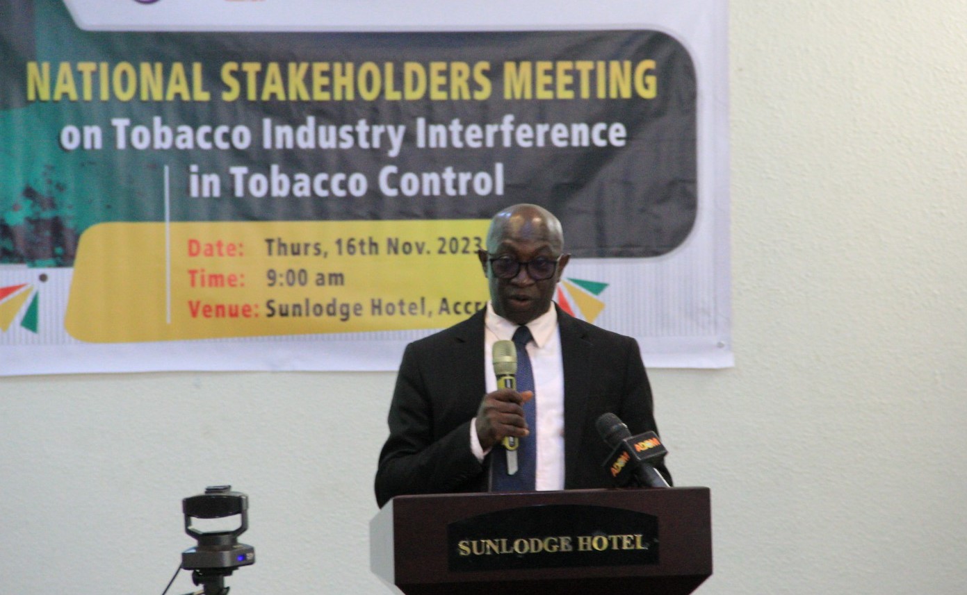 Tobacco related illnesses account for 3% of deaths in Ghana