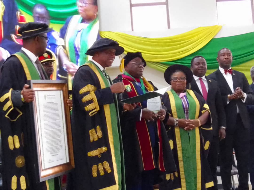UHAS confers honorary doctorate degree on Akufo-Addo 