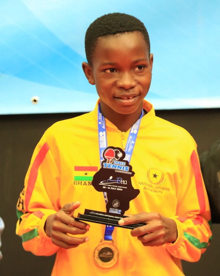 Ghana excels at ITTF Africa Championship in Botswana  