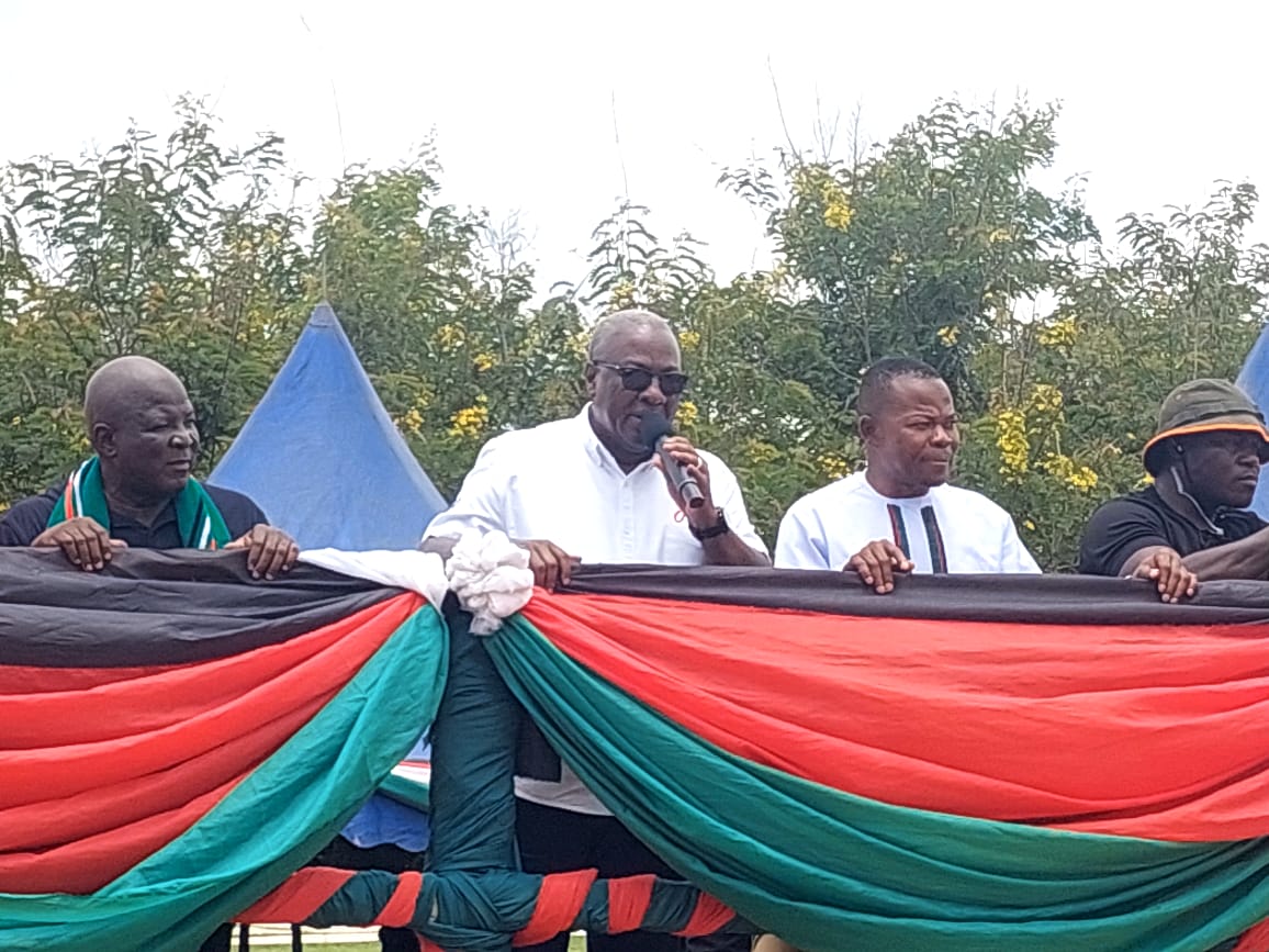 Mahama reiterates commitment to construct Bolgatanga airport, multipurpose stadium  