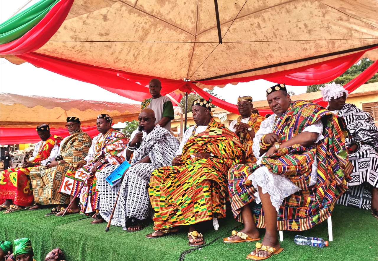 Asantehene lauds Ewe community for positive contributions to Ashanti Region