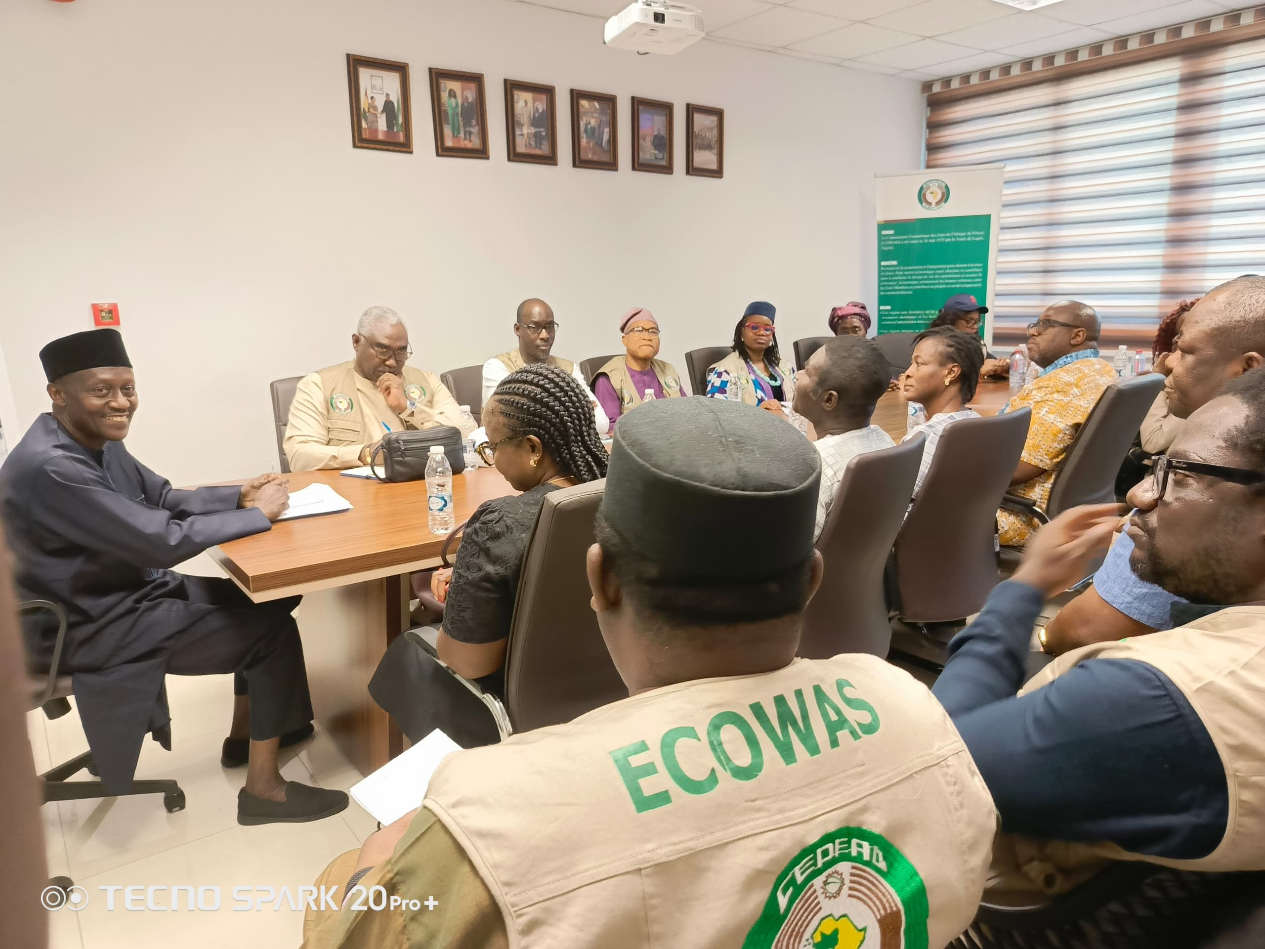 ECOWAS Election Observation Mission advance team arrives in Accra