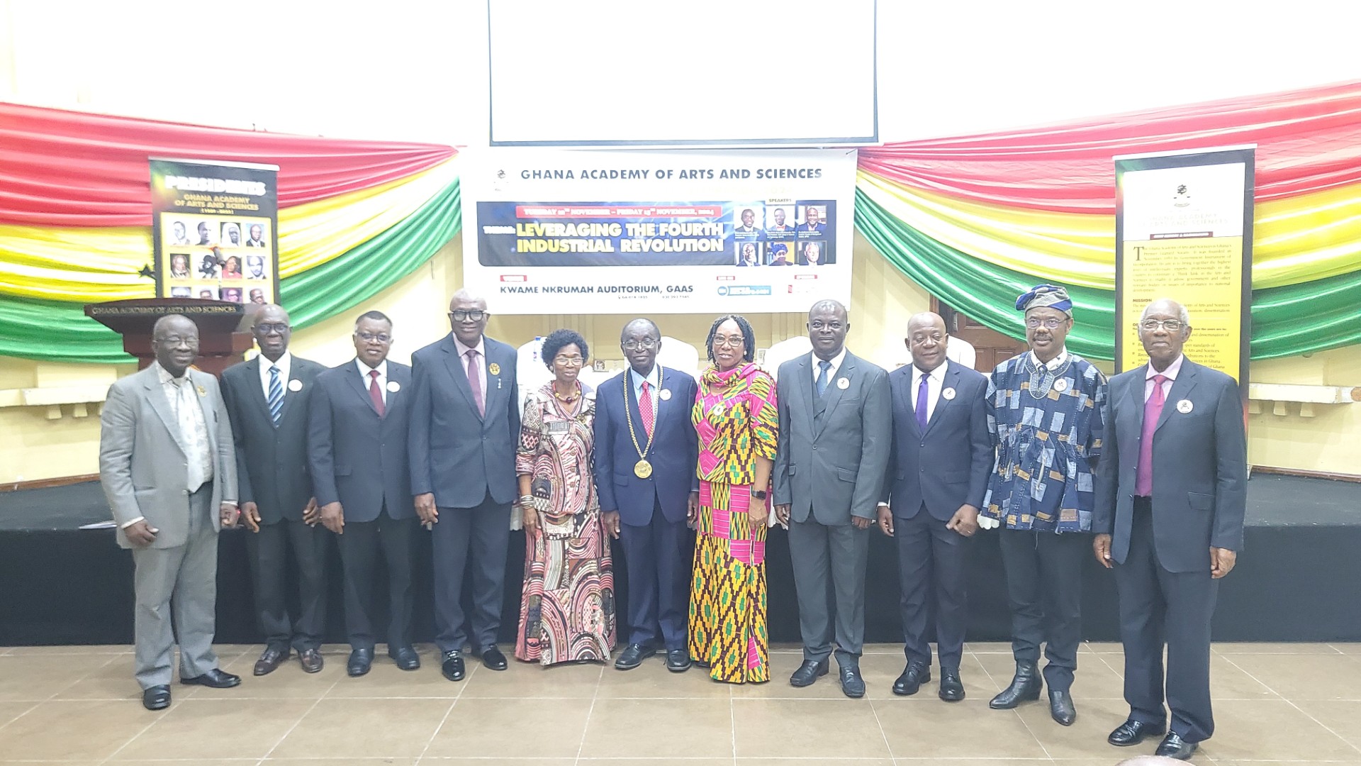 Ghana Academy of Arts and Sciences inducts new fellows  