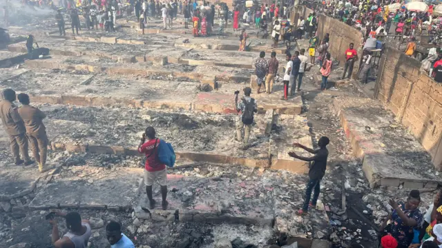 Akufo-Addo saddened by Kantamanto market fire    