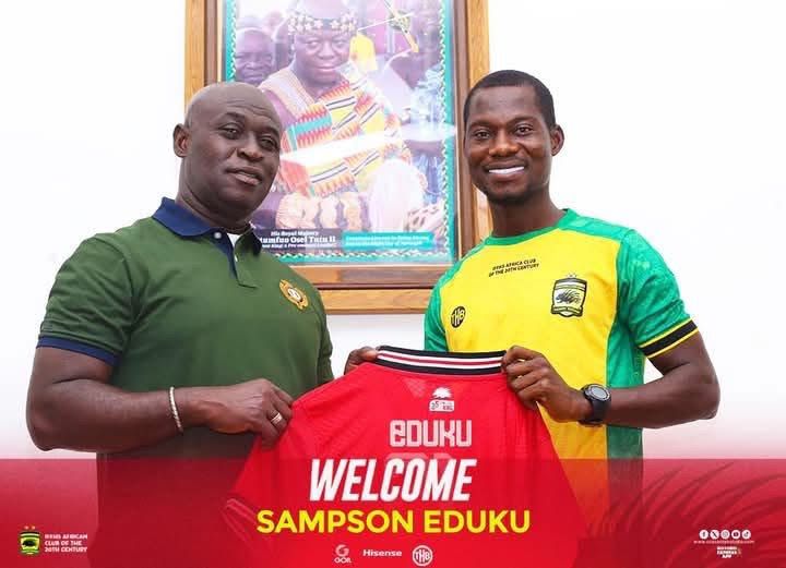 Asante Kotoko sign striker Sampson Eduku