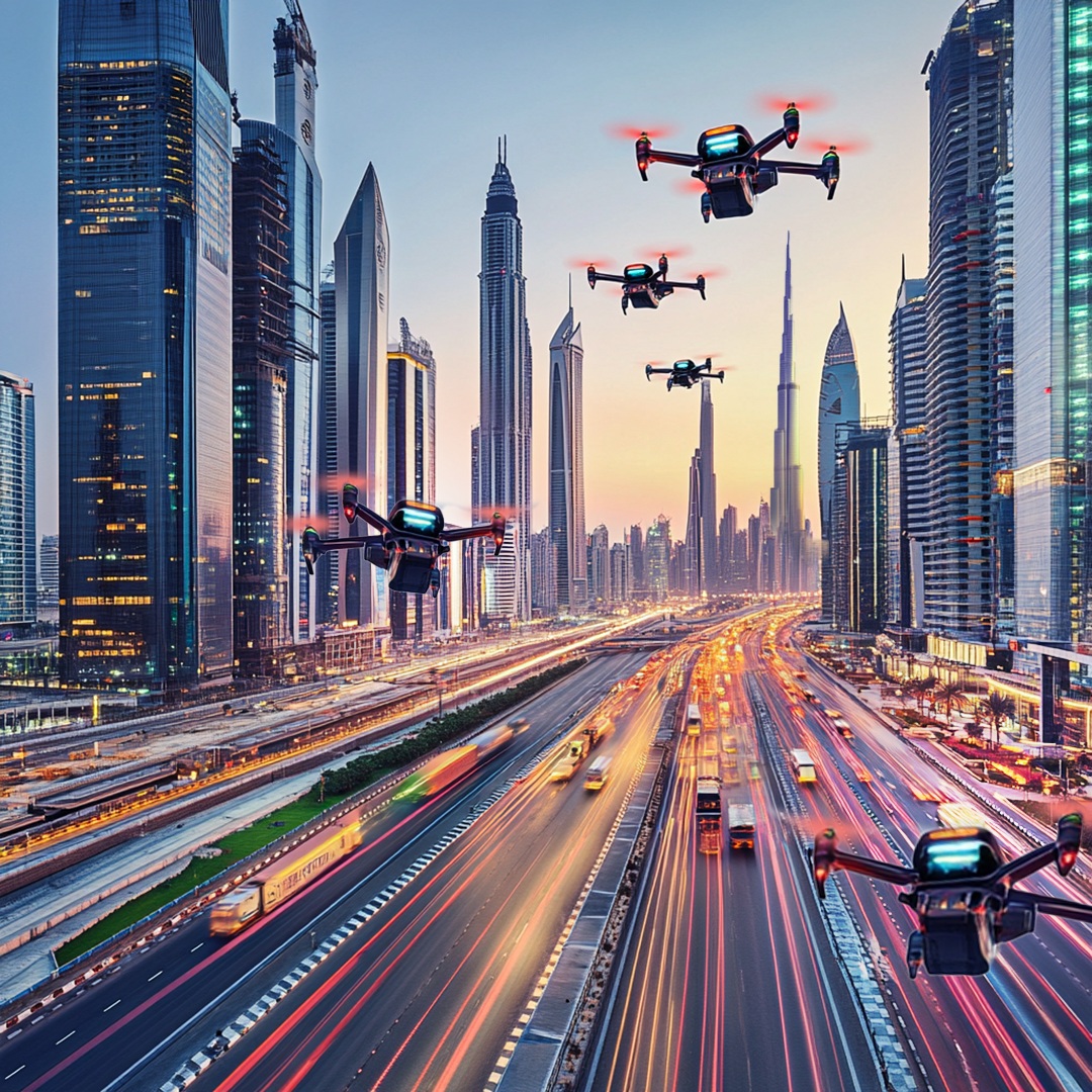 UAE set to map air corridors for air taxis and cargo drones